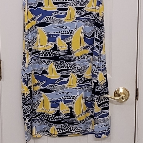 NWT Ruffle-neck Shift Dress - Picture 7 of 12